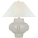 Visual Comfort Signature Canada - LED Table Lamp - Cap-Ferrat - White Crackle- Union Lighting Luminaires Decor