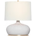 Visual Comfort Signature Canada - LED Table Lamp - Olinda - Crackled Ivory- Union Lighting Luminaires Decor