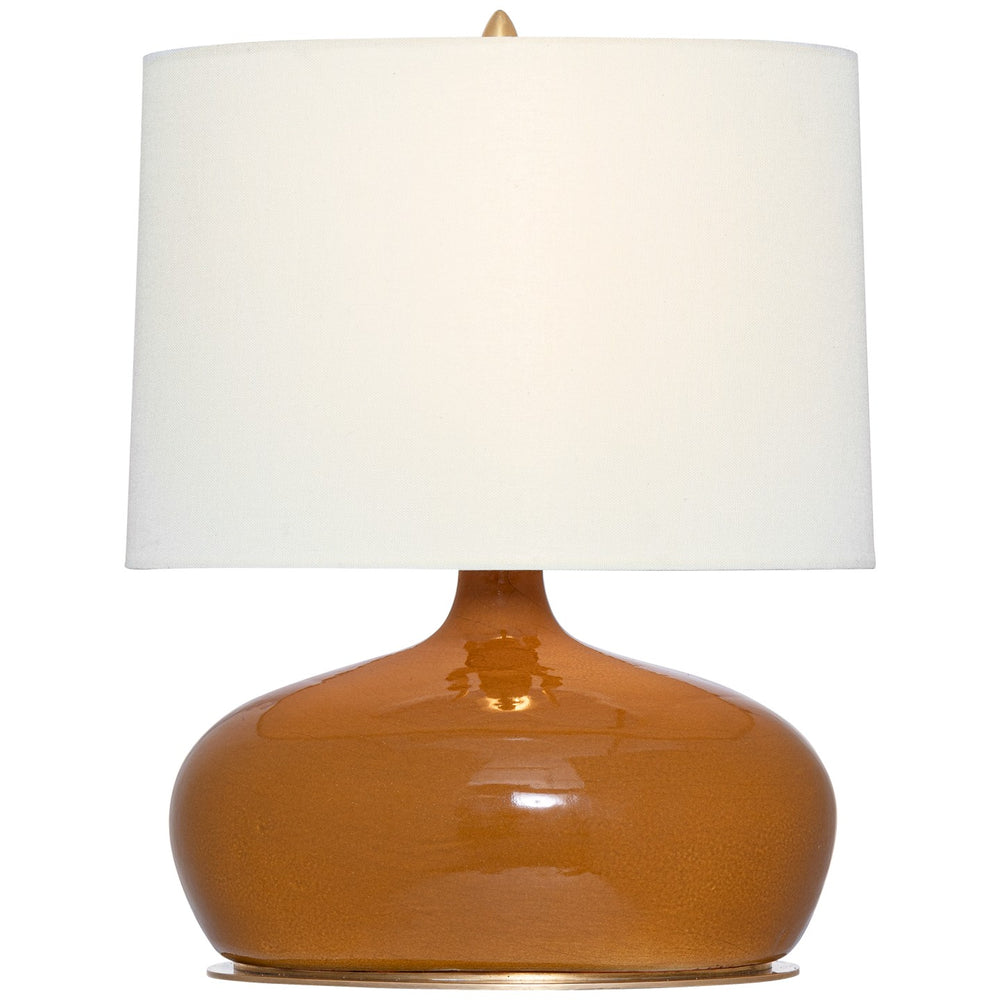 Visual Comfort Signature Canada - LED Table Lamp - Olinda - Crackled Sienna- Union Lighting Luminaires Decor