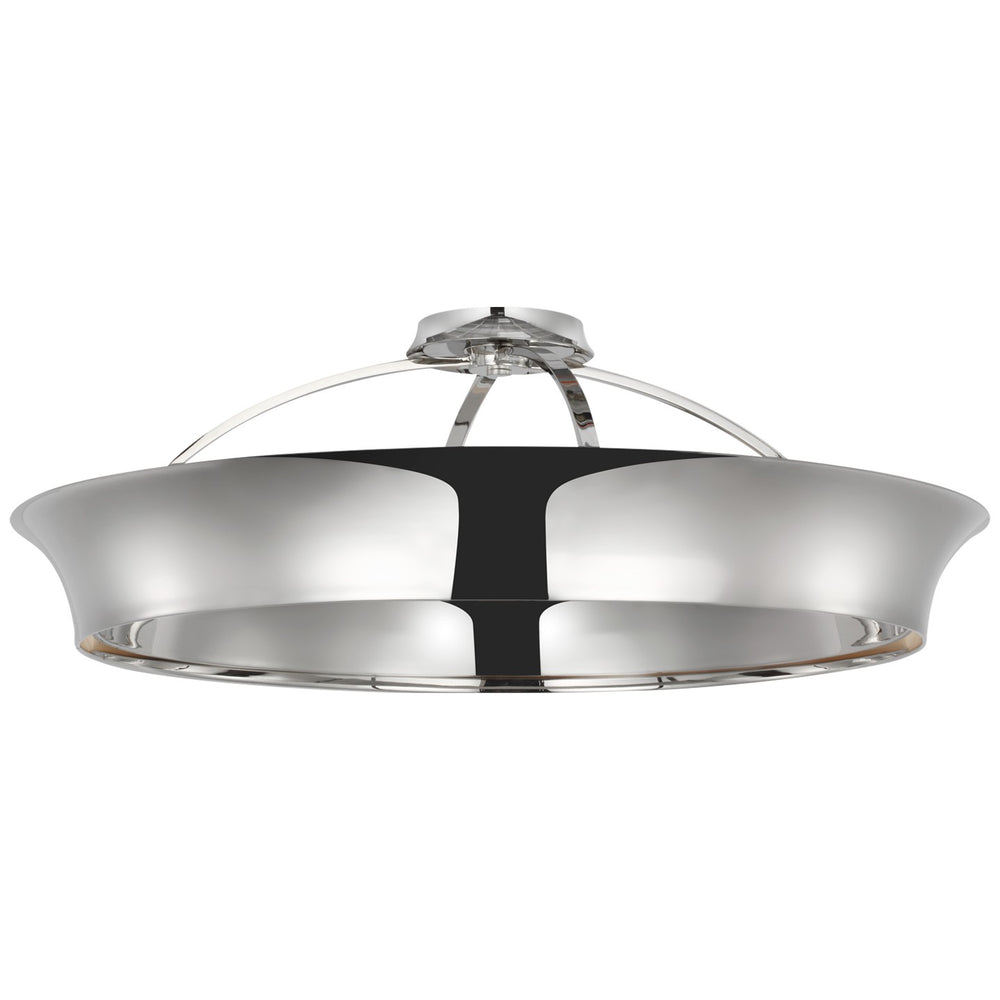 Visual Comfort Signature Canada - LED Flush Mount - Garland - Polished Nickel- Union Lighting Luminaires Decor