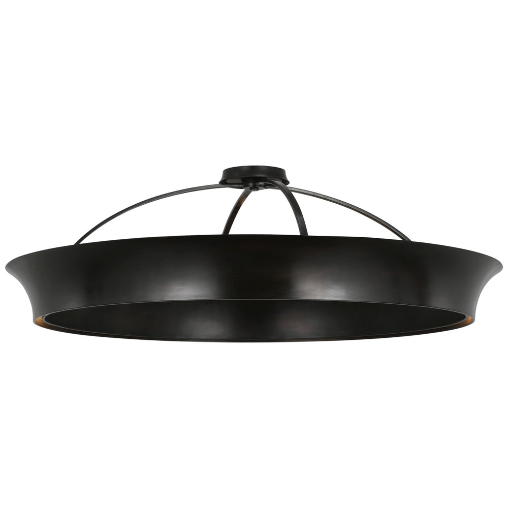 Visual Comfort Signature Canada - LED Flush Mount - Garland - Aged Iron- Union Lighting Luminaires Decor