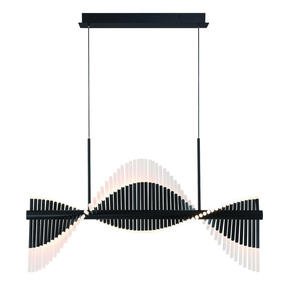 Eurofase Canada - VOLTIK-CHD-60LT-40IN-BK-FR - VOLTIK - Black- Union Lighting Luminaires Decor