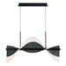 Eurofase Canada - VOLTIK-CHD-60LT-40IN-BK-FR - VOLTIK - Black- Union Lighting Luminaires Decor