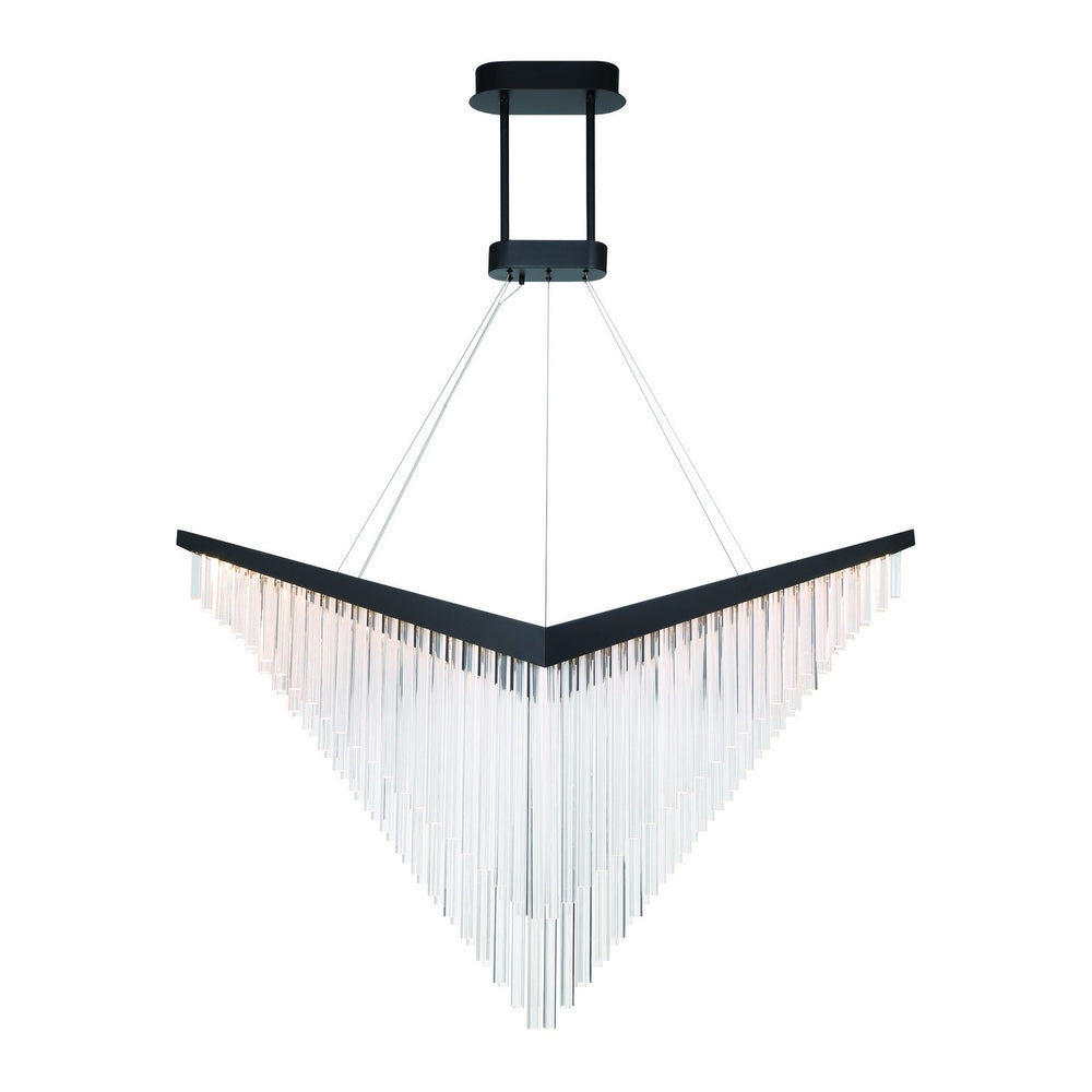 Eurofase Canada - VIVIEN-CHD-60IN-BK-CR - VIVIEN - Black- Union Lighting Luminaires Decor