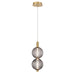 Eurofase Canada - PALMAS-PEN-2LT-16IN-GD-SK - PALMAS - Gold- Union Lighting Luminaires Decor