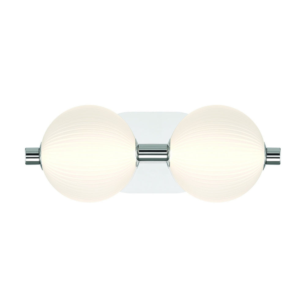 Eurofase Canada - PALMAS-VAN-2LT-PN-WH - PALMAS - Polished Nickel- Union Lighting Luminaires Decor
