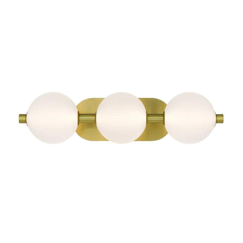 Eurofase Canada - PALMAS-VAN-3LT-GD-WH - PALMAS - Gold- Union Lighting Luminaires Decor