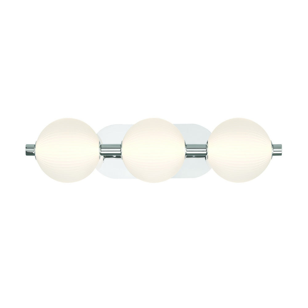 Eurofase Canada - PALMAS-VAN-3LT-PN-WH - PALMAS - Polished Nickel- Union Lighting Luminaires Decor