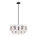 Eurofase Canada - NUVOLA-CHD-24IN-BK - NUVOLA - Black- Union Lighting Luminaires Decor