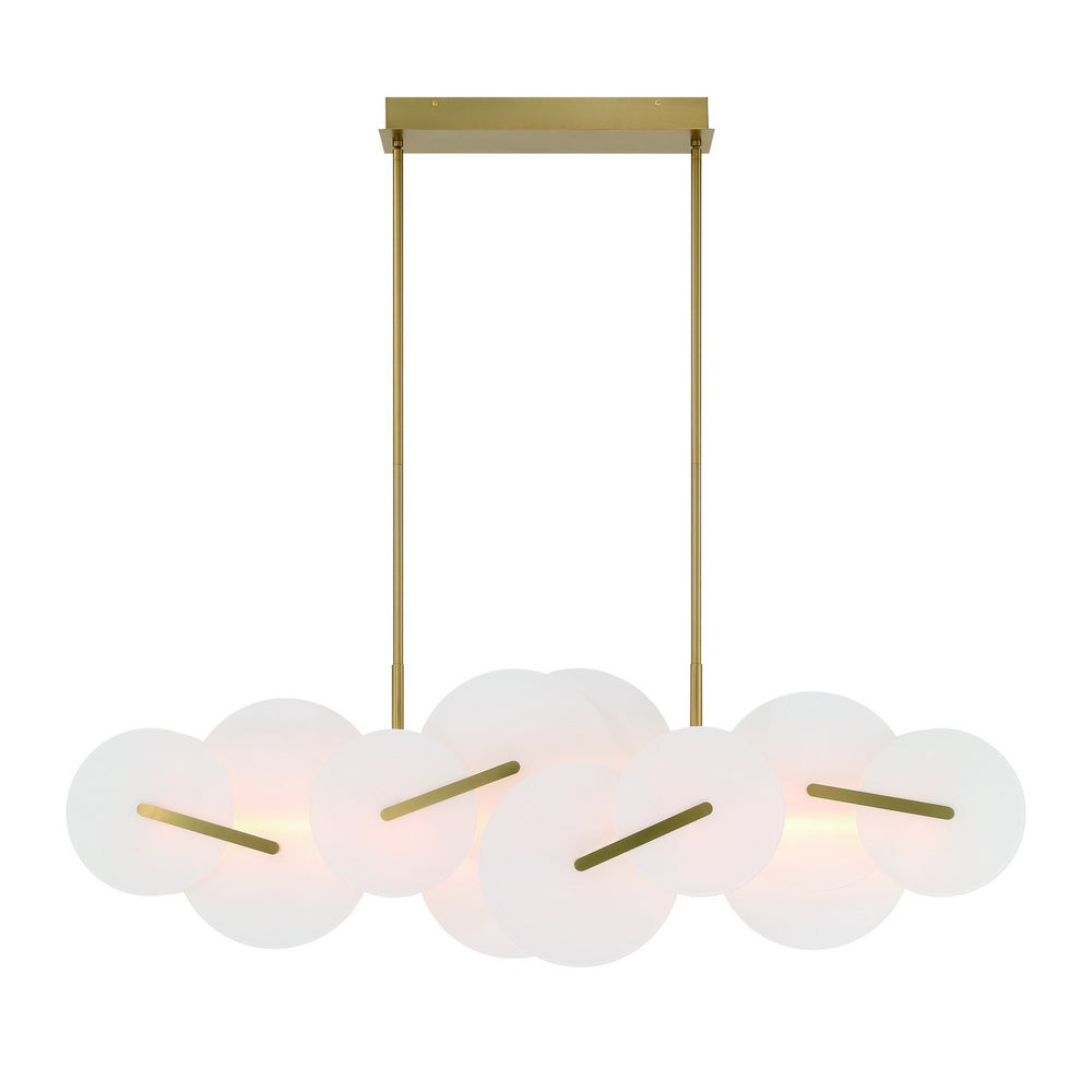 Eurofase Canada - NUVOLA-CHD-56IN-GD - NUVOLA - Gold- Union Lighting Luminaires Decor
