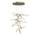 Eurofase Canada - MATERA-CHD-10LT-23IN-GD-WH - MATERA - Gold- Union Lighting Luminaires Decor