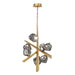 Eurofase Canada - THORAH-CHD-7LT-33IN-GD-SK - THORAH - Gold- Union Lighting Luminaires Decor