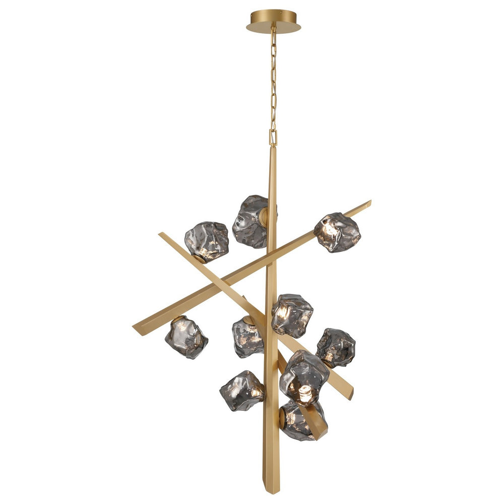 Eurofase Canada - THORAH-CHD-10LT-47IN-GD-SK - THORAH - Gold- Union Lighting Luminaires Decor