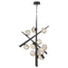 Eurofase Canada - THORAH-CHD-10LT-47IN-GA-AM - THORAH - Graphite- Union Lighting Luminaires Decor