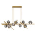 Eurofase Canada - THORAH-CHD-9LT-59IN-GD-SK - THORAH - Gold- Union Lighting Luminaires Decor