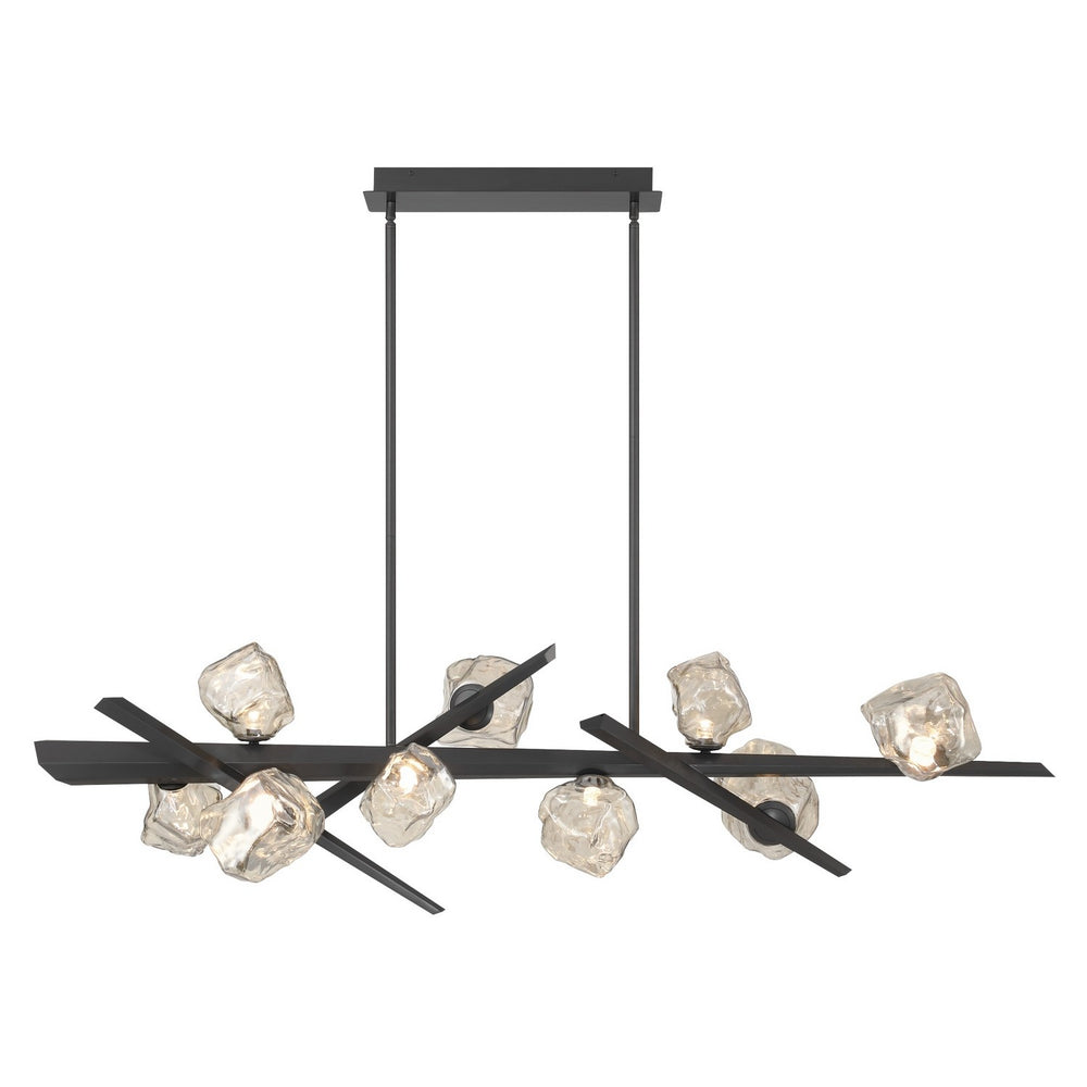 Eurofase Canada - THORAH-CHD-9LT-59IN-GA-AM - THORAH - Graphite- Union Lighting Luminaires Decor