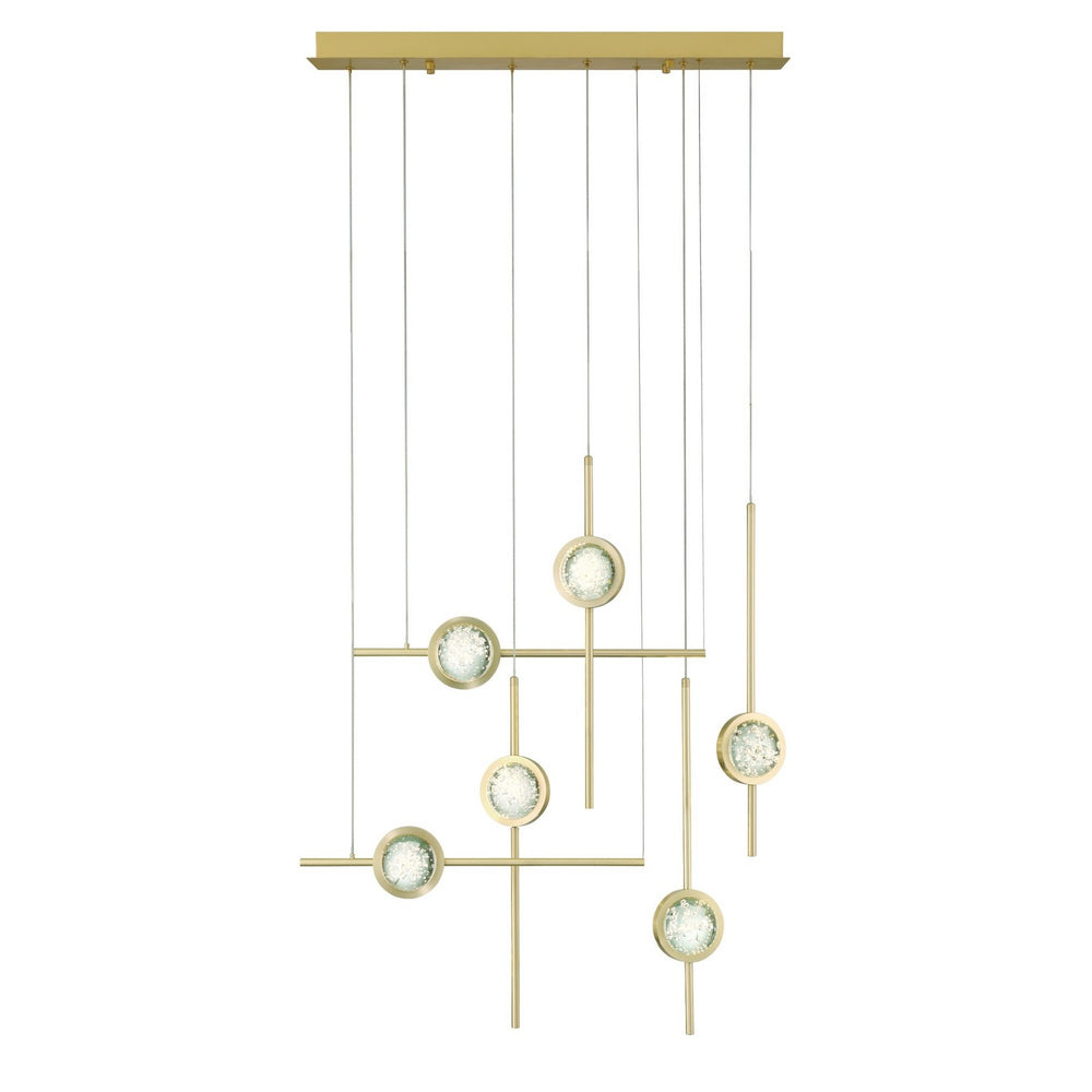 Eurofase Canada - LED Chandelier - Barletta - Gold- Union Lighting Luminaires Decor
