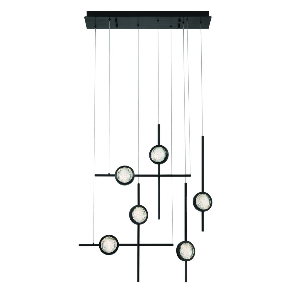 Eurofase Canada - LED Chandelier - Barletta - Black- Union Lighting Luminaires Decor
