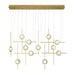 Eurofase Canada - LED Chandelier - Barletta - Gold- Union Lighting Luminaires Decor