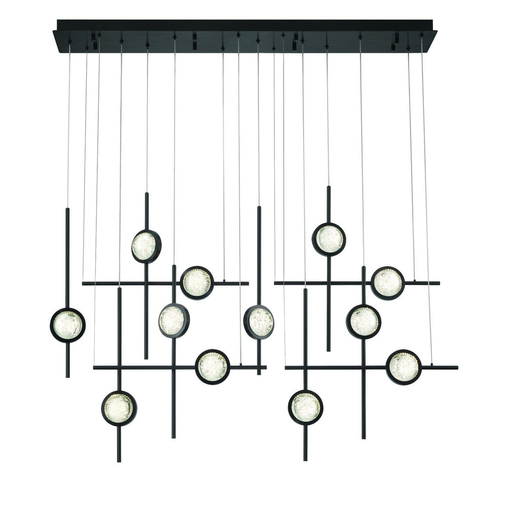 Eurofase Canada - LED Chandelier - Barletta - Black- Union Lighting Luminaires Decor