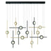 Eurofase Canada - LED Chandelier - Barletta - Gold-Black- Union Lighting Luminaires Decor