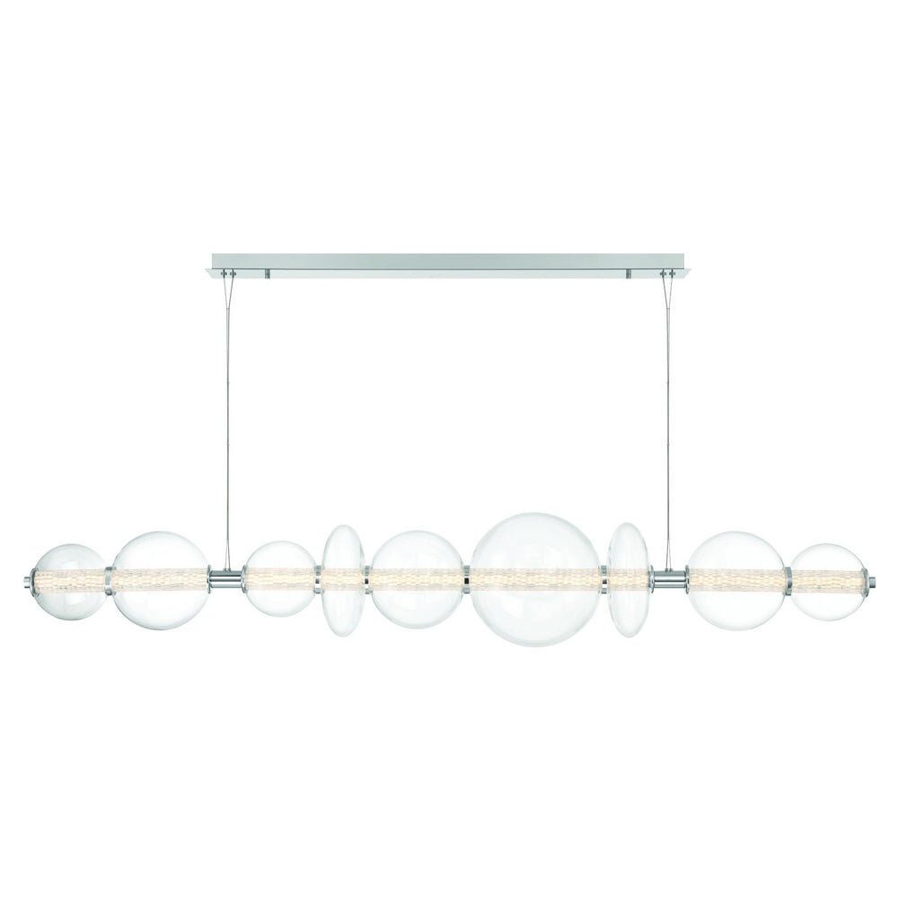 Eurofase Canada - LED Chandelier - Atomo - Chrome- Union Lighting Luminaires Decor
