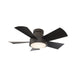 Modern Forms Fans Canada - 38" Ceiling Fan - Vox - Matte Black- Union Lighting Luminaires Decor