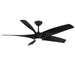 Modern Forms Fans Canada - 62" Ceiling Fan - Zephyr 5 - Matte Black- Union Lighting Luminaires Decor