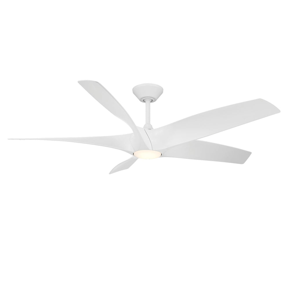 Modern Forms Fans Canada - 62" Ceiling Fan - Zephyr 5 - Matte White- Union Lighting Luminaires Decor