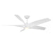 Modern Forms Fans Canada - 62" Ceiling Fan - Zephyr 5 - Matte White- Union Lighting Luminaires Decor