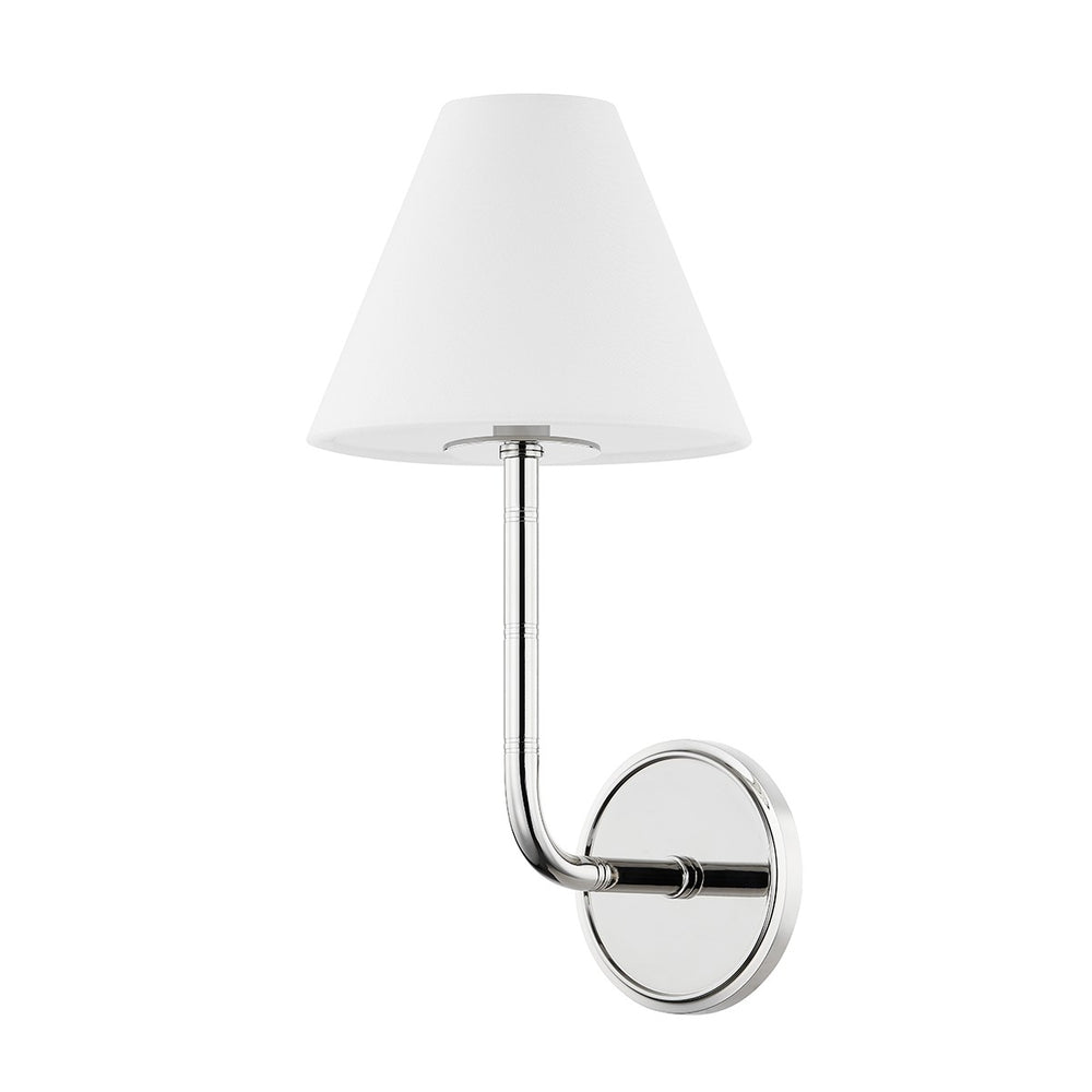 Hudson Valley Canada - One Light Wall Sconce - Trice - Polished Nickel- Union Lighting Luminaires Decor