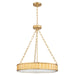 Hudson Valley Canada - Five Light Pendant - Middlebury - Aged Brass- Union Lighting Luminaires Decor