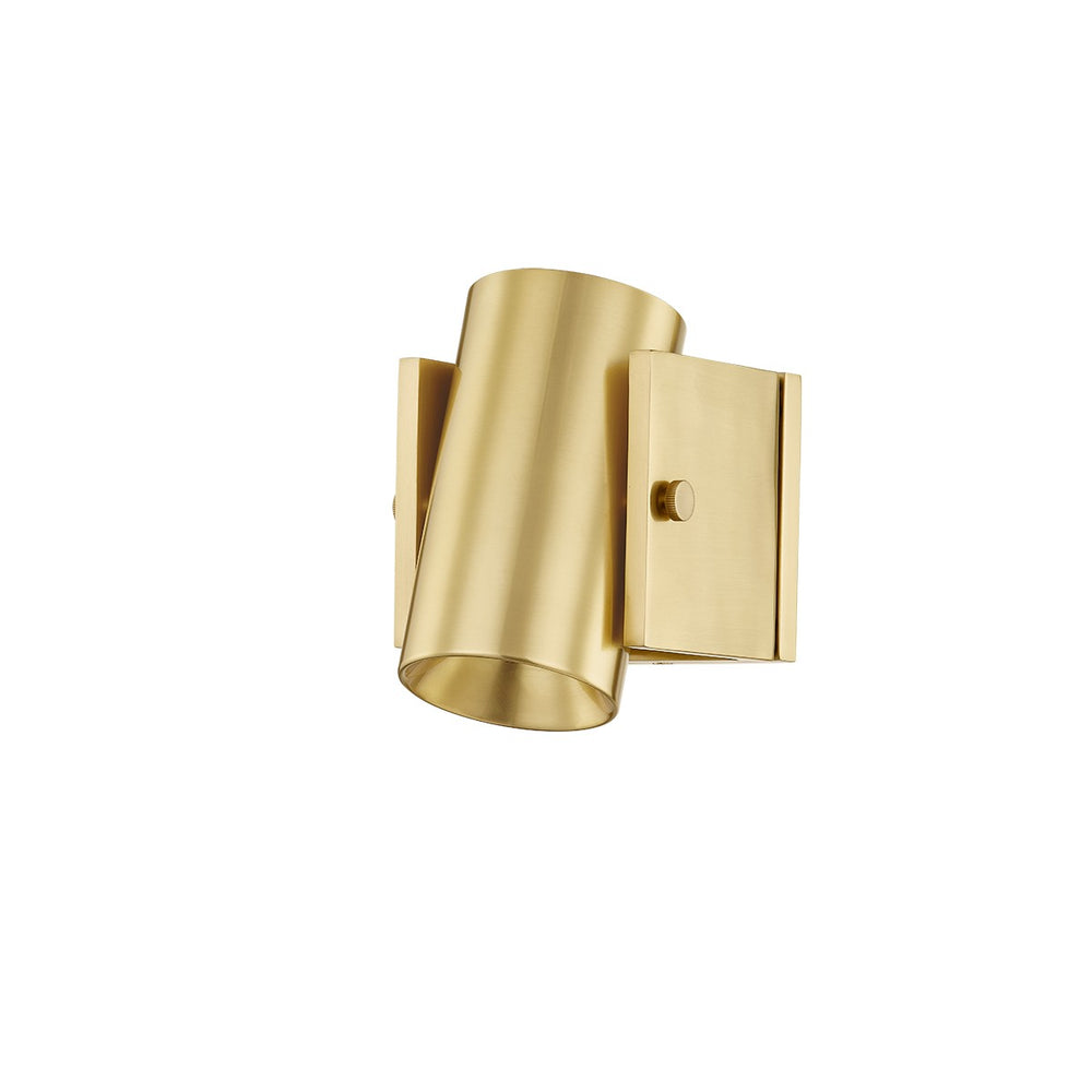 Hudson Valley Canada - One Light Wall Sconce - Nowra - Aged Brass- Union Lighting Luminaires Decor