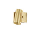 Hudson Valley Canada - One Light Wall Sconce - Nowra - Aged Brass- Union Lighting Luminaires Decor