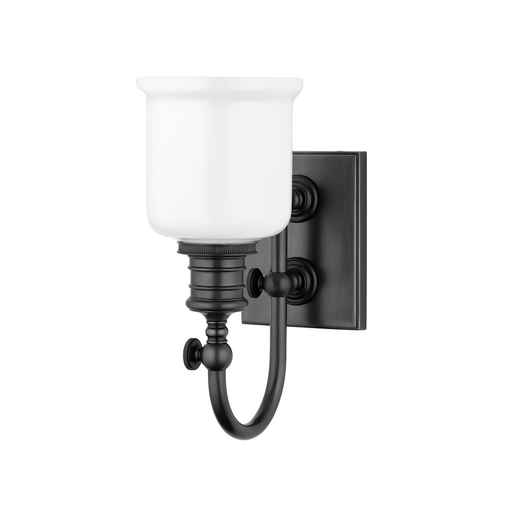 Hudson Valley Canada - One Light Bath Bracket - Keswick - Old Bronze- Union Lighting Luminaires Decor