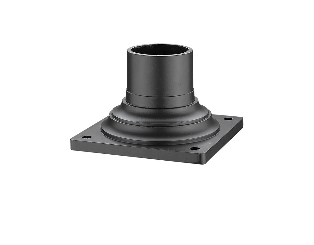 Z-Lite Canada - Light Outdoor Posts - Hardware - Pier Mounts - Deep Bronze- Union Lighting Luminaires Decor