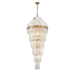 Crystorama - 31 Light Chandelier - Hayes - Aged Brass- Union Lighting Luminaires Decor