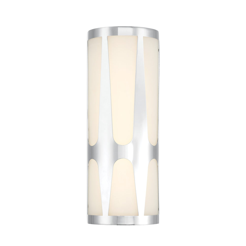 Crystorama - Two Light Wall Sconce - Royston - Polished Chrome- Union Lighting Luminaires Decor