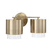 Capital Lighting - Two Light Vanity - Weller - Matte Brass- Union Lighting Luminaires Decor