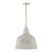 Capital Lighting - One Light Pendant - Quarry - Stucco- Union Lighting Luminaires Decor