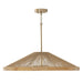 Capital Lighting - Four Light Pendant - Maya - Matte Brass- Union Lighting Luminaires Decor