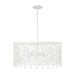 Capital Lighting - Four Light Pendant - Pheobe - Matte White- Union Lighting Luminaires Decor