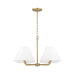 Capital Lighting - Four Light Chandelier - Parson - Matte Brass- Union Lighting Luminaires Decor