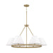 Capital Lighting - Six Light Chandelier - Parson - Matte Brass- Union Lighting Luminaires Decor