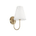 Capital Lighting - One Light Wall Sconce - Julia - Matte Brass- Union Lighting Luminaires Decor