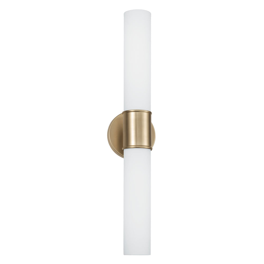 Capital Lighting - Two Light Wall Sconce - Parson - Matte Brass- Union Lighting Luminaires Decor