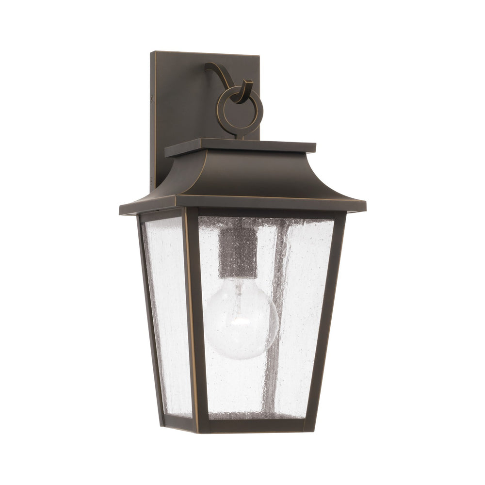 Capital Lighting - One Light Outdoor Wall Lantern - Chandler - Oiled Bronze- Union Lighting Luminaires Decor