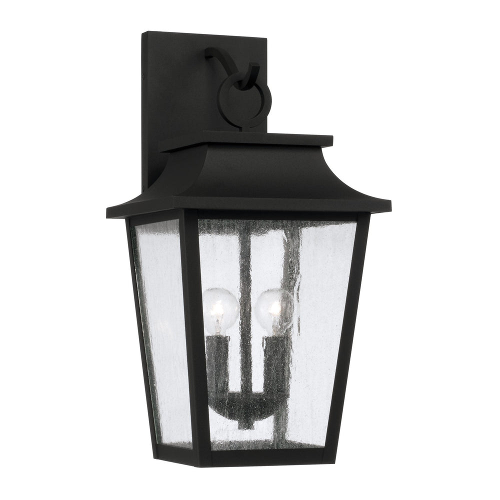 Capital Lighting - Two Light Outdoor Wall Lantern - Chandler - Black- Union Lighting Luminaires Decor
