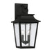 Capital Lighting - Two Light Outdoor Wall Lantern - Chandler - Black- Union Lighting Luminaires Decor