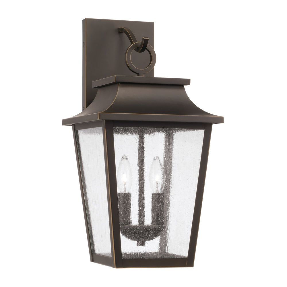 Capital Lighting - Two Light Outdoor Wall Lantern - Chandler - Oiled Bronze- Union Lighting Luminaires Decor